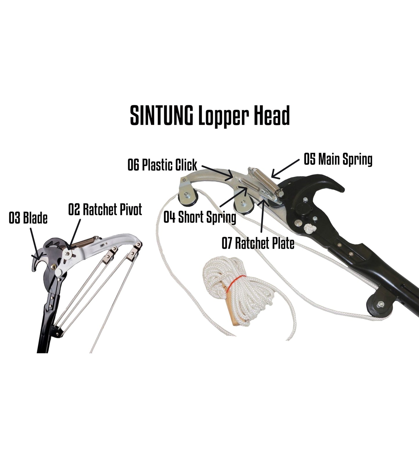 SPARE PARTS - Sintung Lopper Head