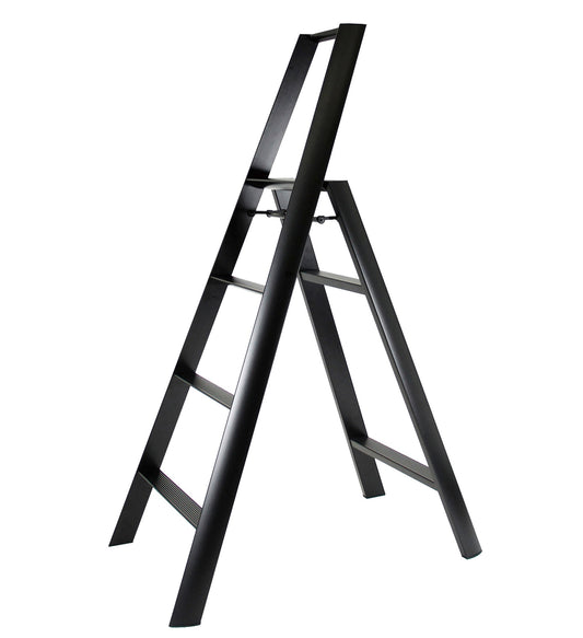 Hasegawa Lucano 4 Step Stool Black
