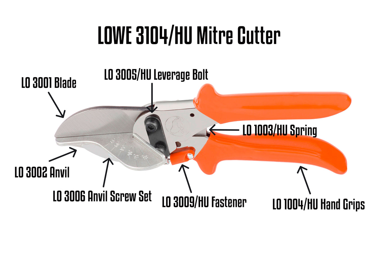 LO3104/HU - MITRE CUTTER (50mm length of cut - with leverage) – REDWOOD ...